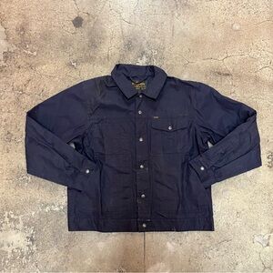 Filson Dry Waxed Short Cruiser in Navy (XL)